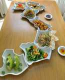 Mâm cơm chay ngày Tết phong vị 3 miền