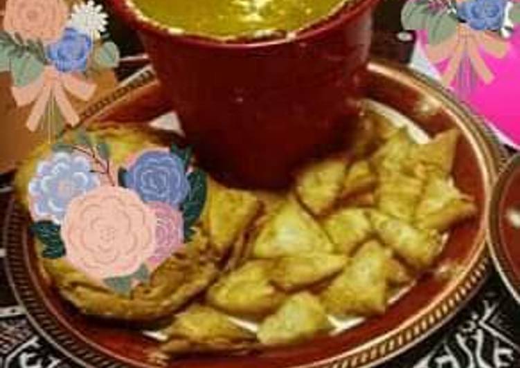 Recipe of Perfect Potato chutney samosa