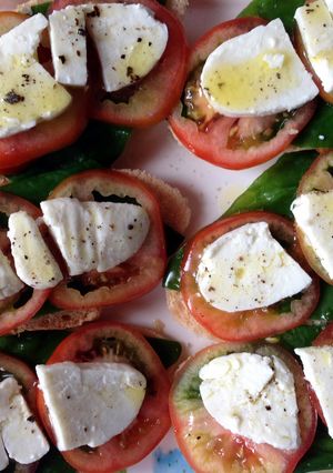 A picture of Quick Kesong Puti Bruschetta.