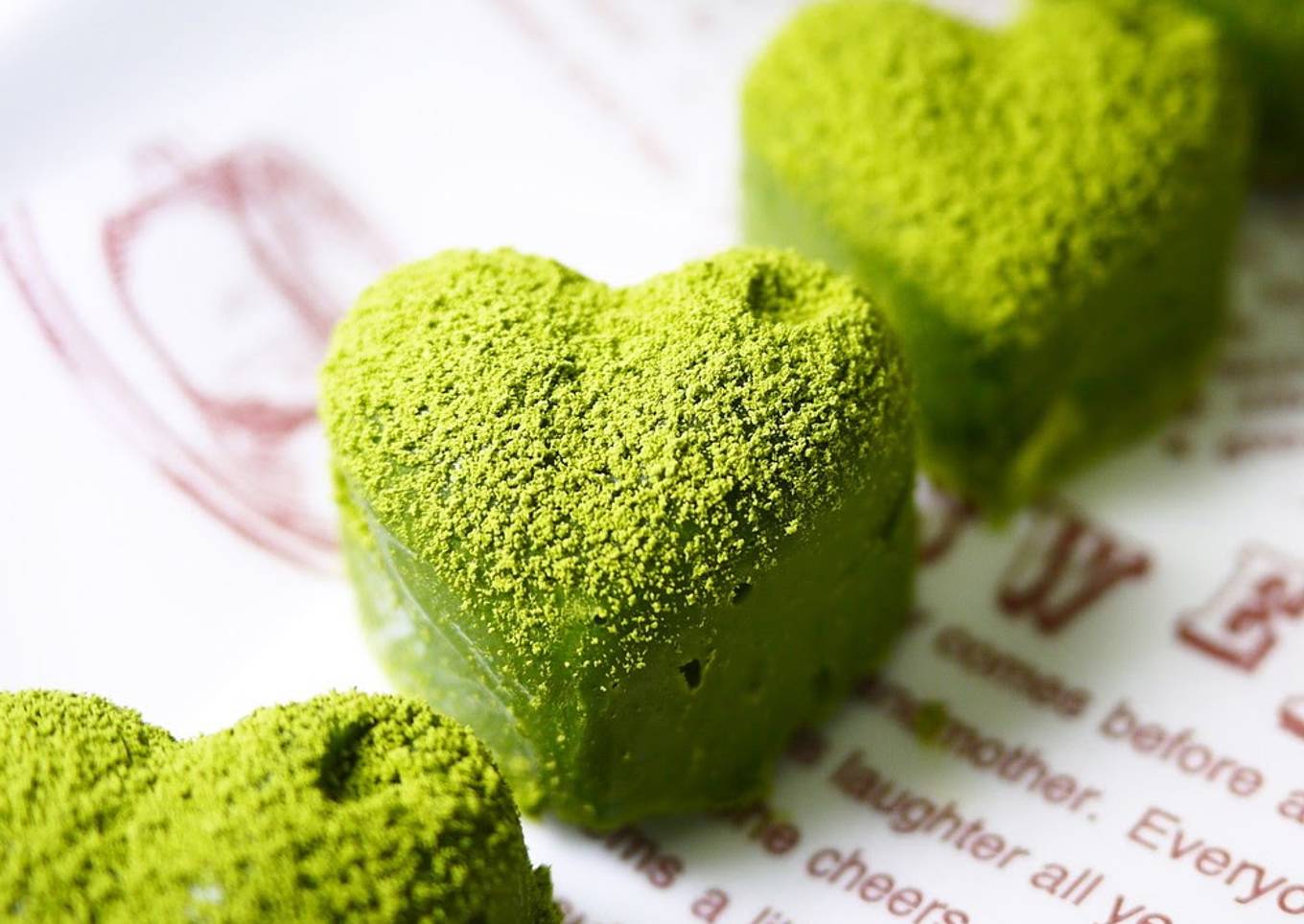 Easy Matcha Chocolate Truffles in the Microwave