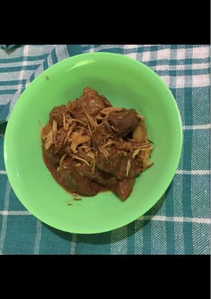 Foto resep Semur Daging Pedas