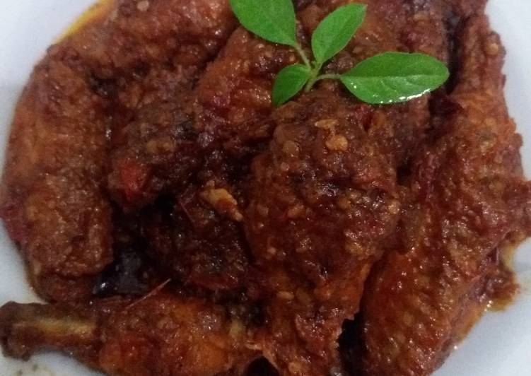 Resep Ayam Bumbu Merah Lezat