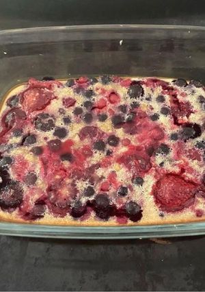 Une photo de Clafoutis aux fruits rouges