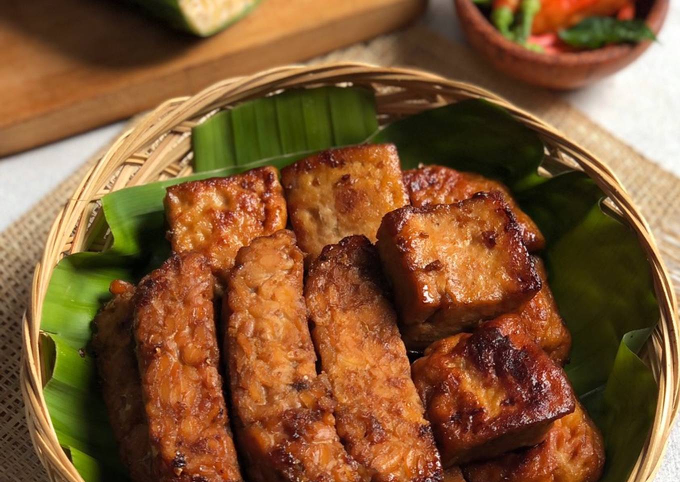 Tahu Tempe Bacem