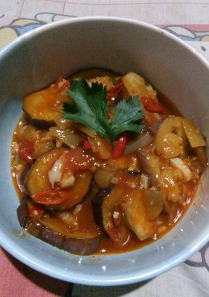 Foto resep Terong Ungu Asam Manis Pedas