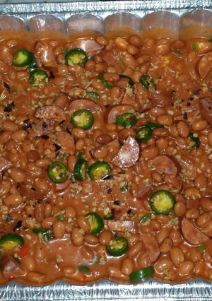A picture of Frijoles Vaquero (Cowboy Beans).