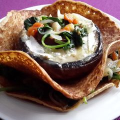 A picture of Sig's Mushroom in a Basket.