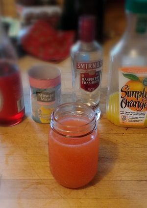 A picture of Coral Reef Cocktail.