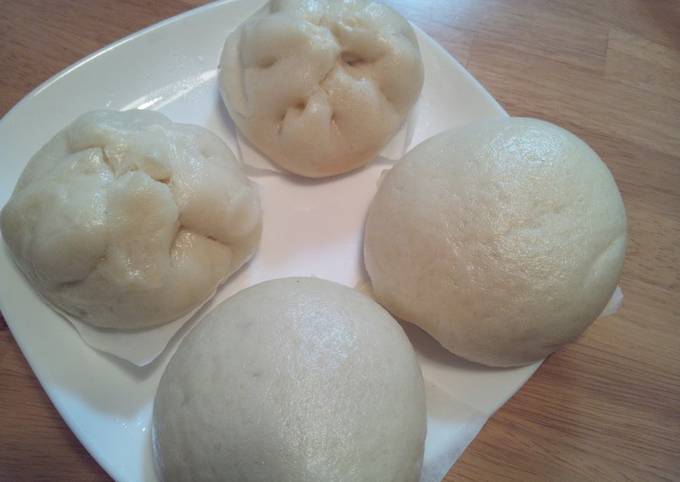 Steps to Prepare Any-night-of-the-week Steamed Pork Buns and Sweet Adzuki Bean Paste Buns in a Bread Machine