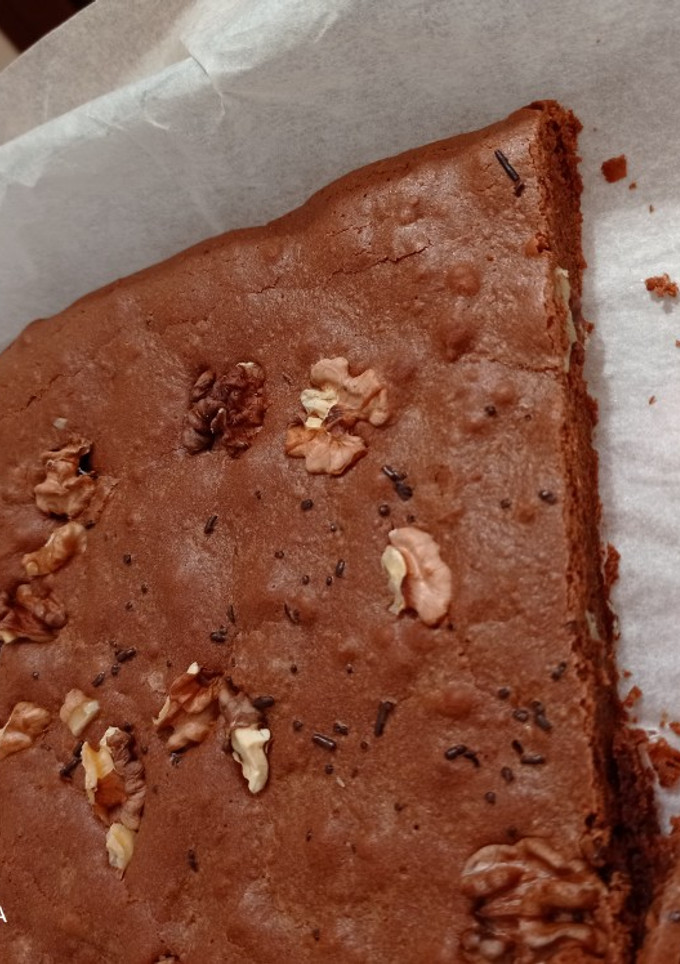 Una foto de Brownie de chocolate ❤️🍫