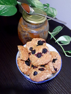 Una foto de Galletas de miel integrales