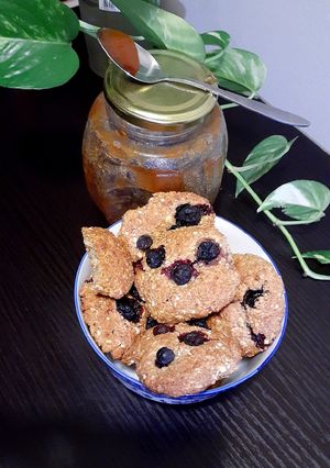 Una foto de Galletas de miel integrales