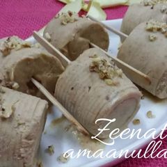 A picture of Dates and Malai Kulfi.