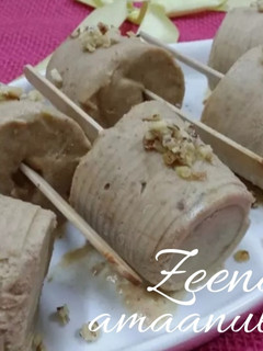A picture of Dates and Malai Kulfi.