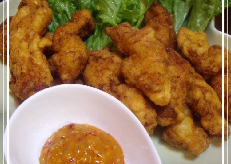 Recipe of Super Quick Homemade Fluffy Chicken Fritters