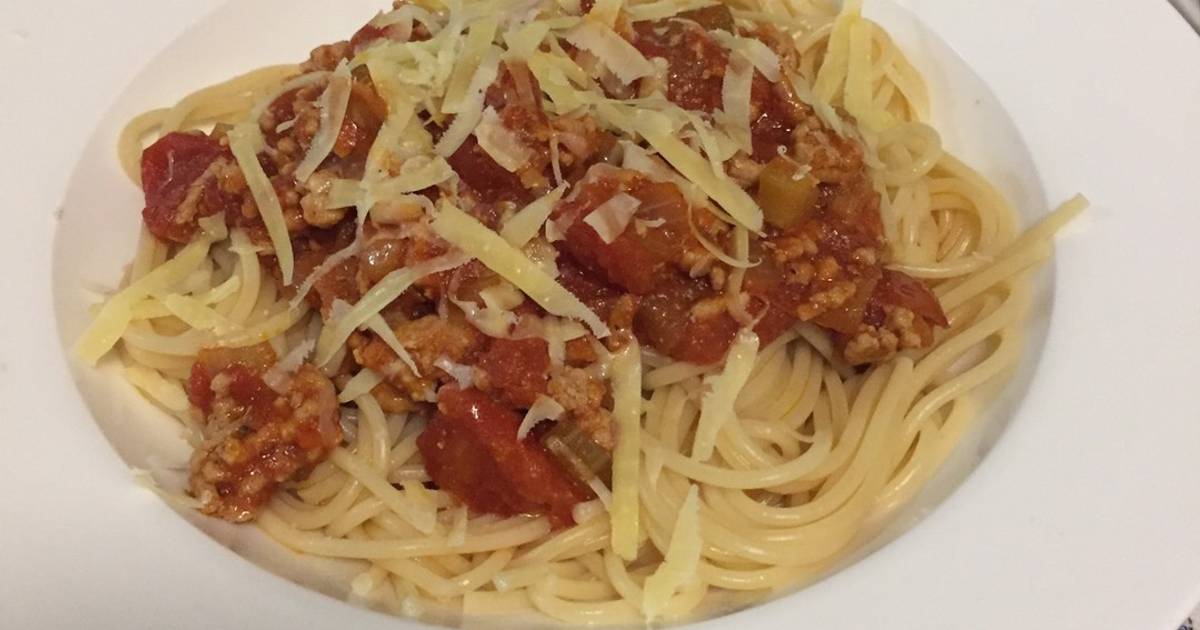 Resep Spaghetti Bolognese (nonhalal) oleh Diah Rani Handayani Cookpad