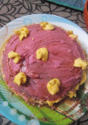 A picture of Chocolate Eggless cake coffee flavor.