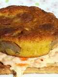 Sausage And Egg Omelette Burger