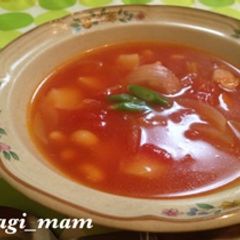 A picture of Hot and Warming Minestrone Soup.