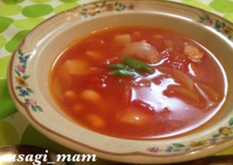 Sausage and Warming Minestrone Soup