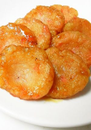 A picture of Chewy Daikon Mochi.