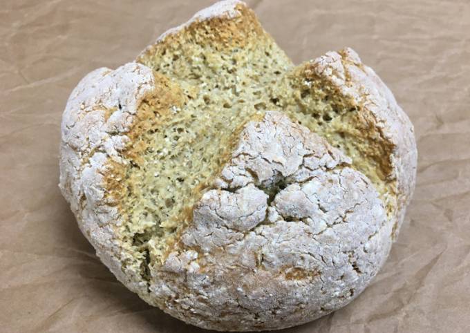 Easy-to-Bake Irish Style Soda Bread with Oat Flour
