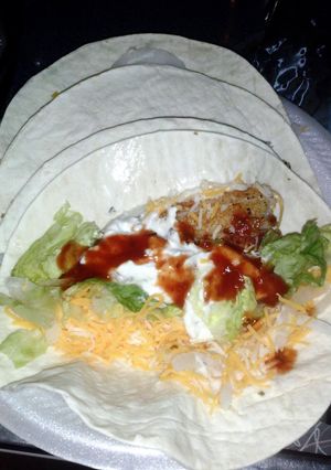 A picture of Fried Fish Tacos.
