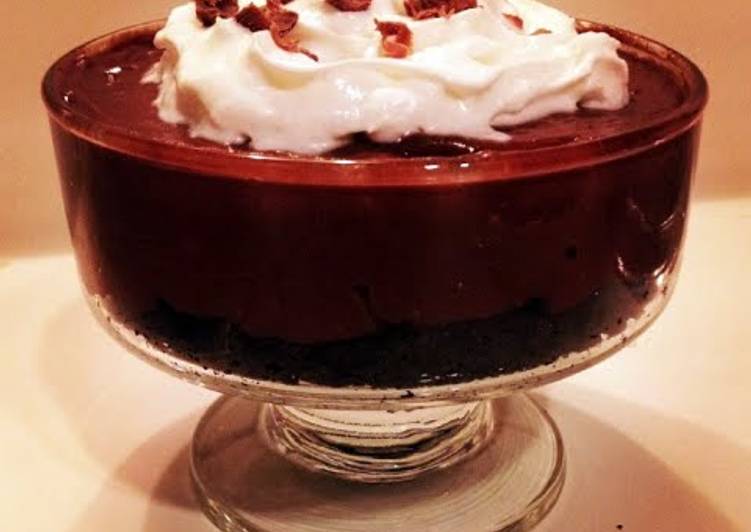 Recipe of Quick No-Bake Chocolate Cheesecake