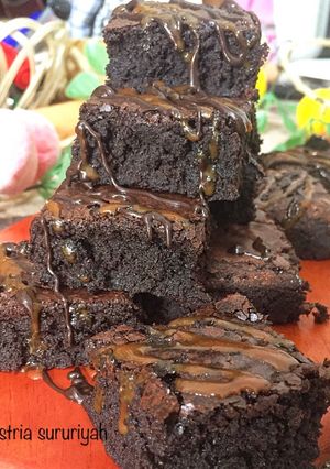 Foto resep Brownies gluten free (tepung beras x maizena)