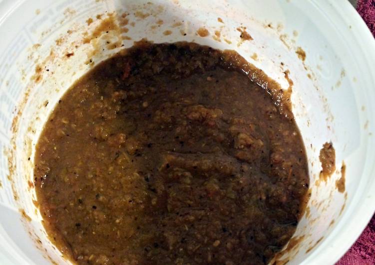 How to Prepare Homemade Roasted salsa