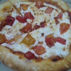 A picture of Tasty pizza 🍕🍕.