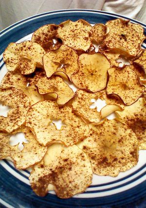 A picture of Baked Apple Slices.