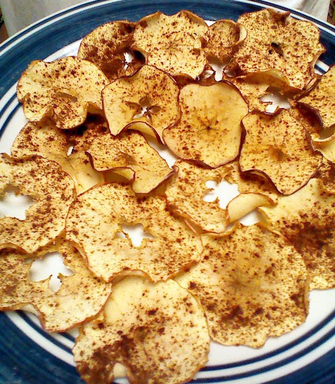 A picture of Baked Apple Slices.