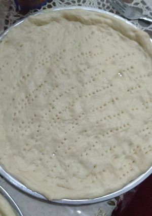 Foto resep Pizza Dough tanpa ulen