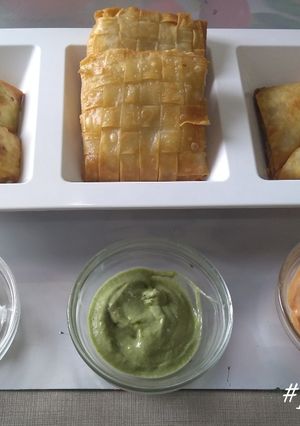 A picture of Patti Samosas Platter.
