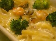 A picture of milk chicken gratin