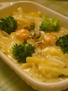 A picture of Milk Gratin - Use the Macaroni As-Is.