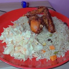 A picture of Nigeria Fried rice 🍚 😋.