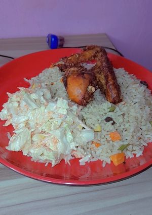 A picture of Nigeria Fried rice 🍚 😋.