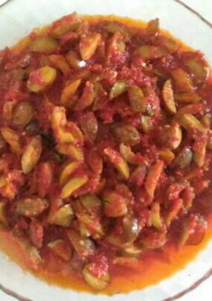 Foto resep Jengkol sambal pedas balado