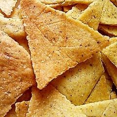 A picture of Non-fried Cornmeal Chips.