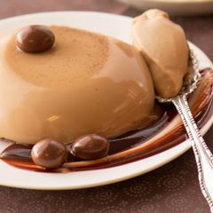 Coffee Flavored Dessert- Panna Cotta A picture of Coffee Flavored Dessert- Panna Cotta.