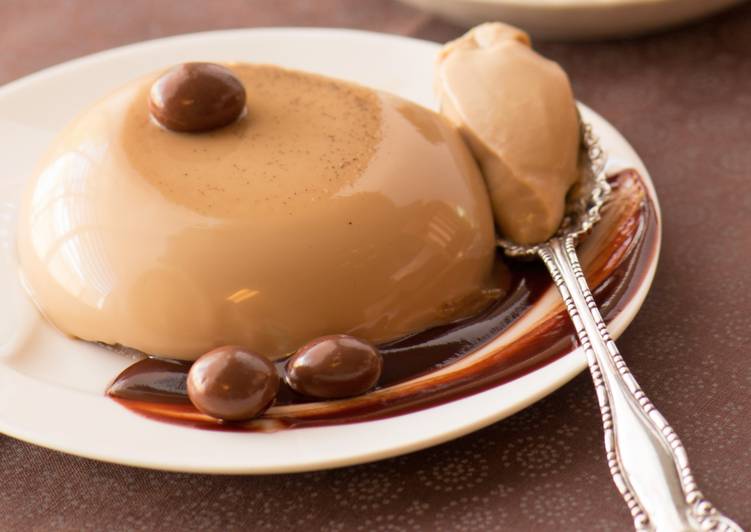 Simple Way to Make Perfect Coffee Flavored Dessert- Panna Cotta