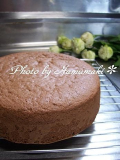 A picture of Chocolate Sponge Cake with Cocoa (Only 4 Ingredients!).