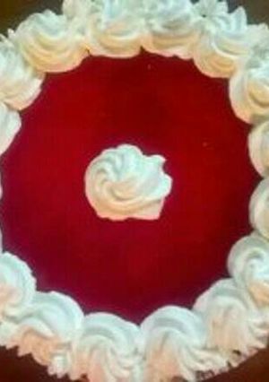 Una foto de Tarta de frutillas, súper exprés y económica