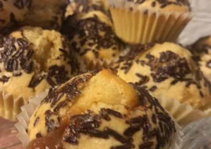 Muffins au Cœur Coulant Chocolat et Caramel Beurre Salé