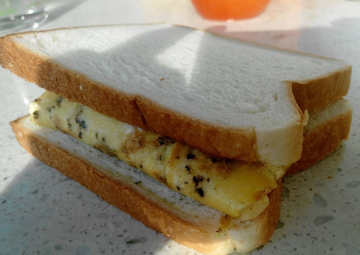 Scrambled Eggs Sandwich