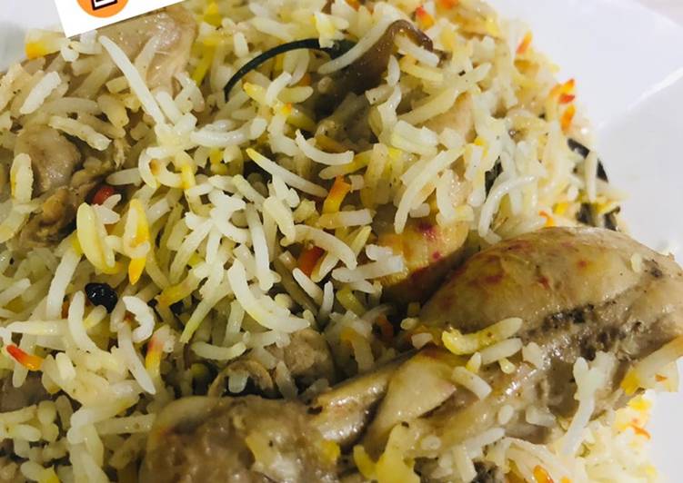 Recipe of Quick White chicken Biryani