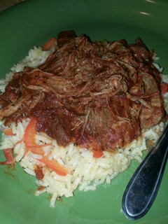 A picture of Funky Crockpot Tri Tip.
