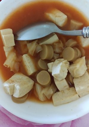 Foto resep Rice cooker sup tahu pedas Korea (sundubu jiggae)